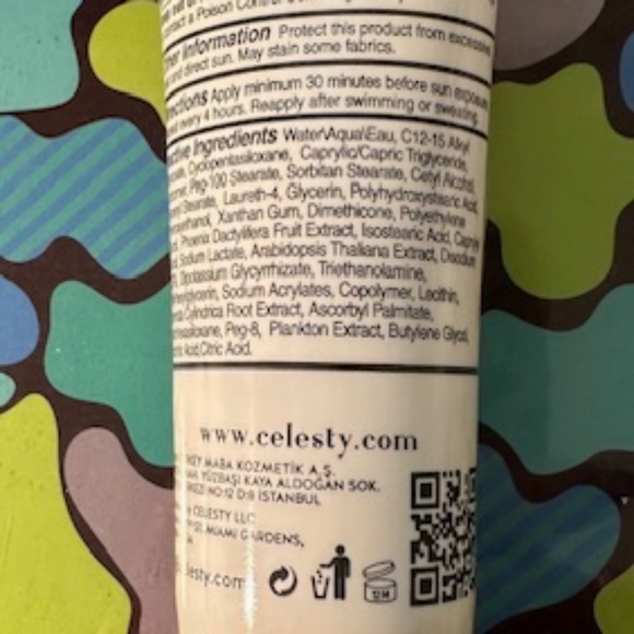 Celesty Antioxidant Series; Rejuvenating Sunscreen SPF 30, New In Box - Picture 3 of 3